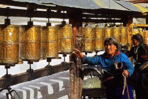 Prayer wheels